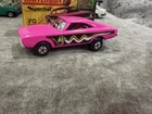 Vintage Matchbox Superfast 70B Dodge Dragster With Black Base