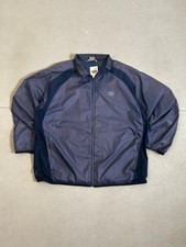 2000s Vintage Nike Grey Zip Up Windbreaker Size XL