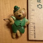 Shamrock Bear Lapel Pin — photo 1