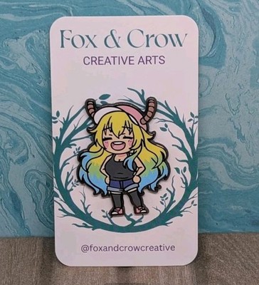 Lucoa Enamel Pin   Custom Miss Kobayashi s Dragon Maid Collectible