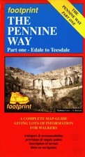 Edale to Teesdale (Pt. 1) (Pennine Way: Map an... by Footprint Sheet map, folded