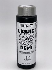 PULP RIOT LIQUID DEMI Demi Permanent Liquid Hair Color 6-0 NATURAL 2 oz