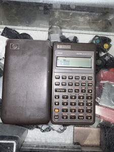 Calculatrice Scientifique HP 42S RPN Vintage - Fonctionnelle Avec étui Et Piles Neuves
