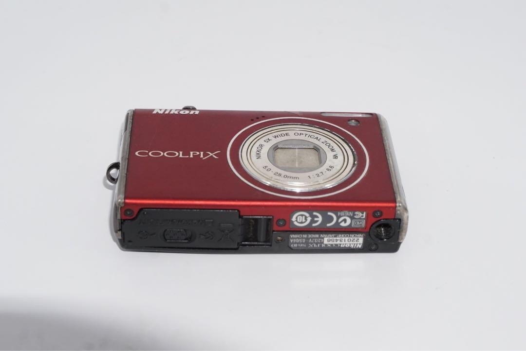 Nikon COOLPIX S640 Red Compact Digital Camera from Japan | eBay