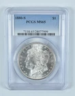 1880-S Morgan Silver Dollar MS65 PCGS Blue Label *3458