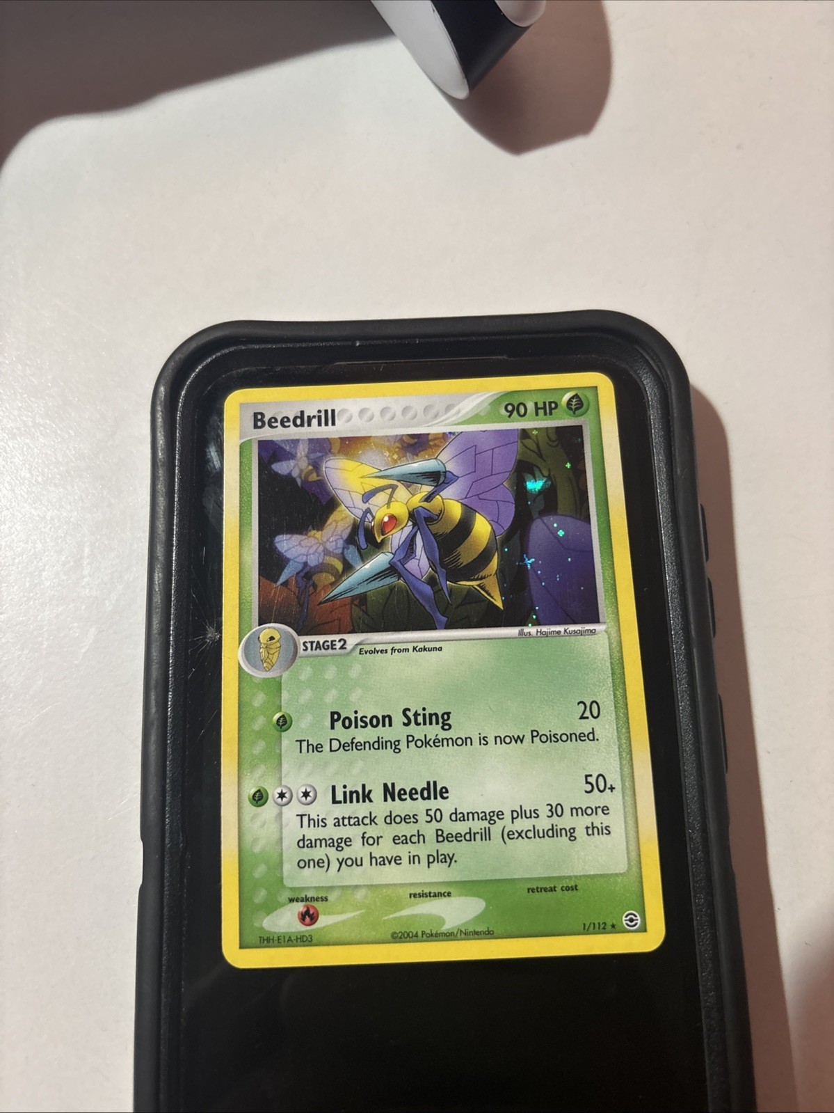Pokemon Beedrill Holo Rare FireRed & LeafGreen 1/112 NM