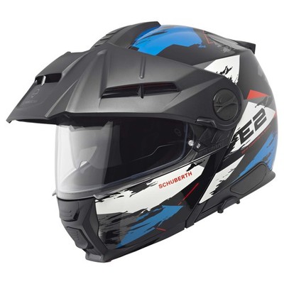 SCHUBERTH E2 Trail Modularhelm blau / schwarz