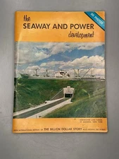 1962 The Seaway And Power Development St. Lawrence Seaway 1st Edition Book