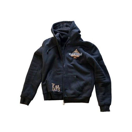 Motörhead kuschlige Sweatjacke Winter mit Innenfutter und Daumenschlaufe - Bild 2 von 3