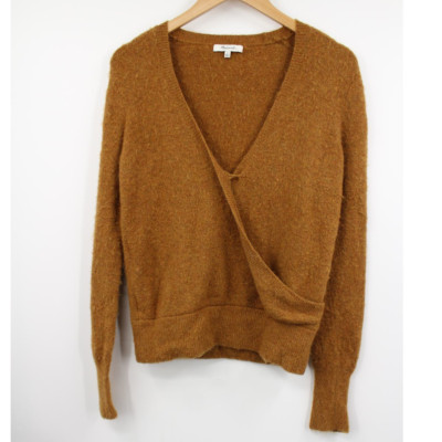 メイドウェル Madewell Wrap V-Neck Sweater in Coziest Yarn レディース Sweaters Heather Women's Madewell Wrap V-Neck Sweater in Coziest Yarn | 6pm