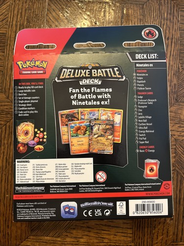Pokemon TCG Ninetales EX Deluxe Battle Deck - Bild 2 von 2