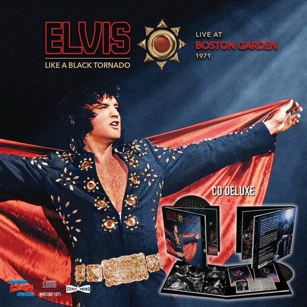 ELVIS PRESLEY - LIKE A BLACK TORNADO-LIVE AT BOSTON GARDEN 1971   CD NEU