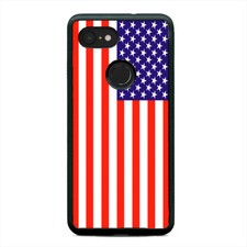 United States of America USA Flag Pride Case Cover For Google Pixel 3 3XL 2XL