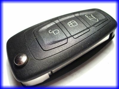 NEU 3 TASTEN FERNBEDIENUNG SCHLÜSSELANHÄNGER für Ford Transit, Transit Custom, ID49, KOSTENLOSER VERSAND