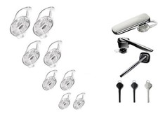 8 Eargels Tips Kit for Plantronics Voyager 3200 3400 3280 EDGE M165 M1100 M70
