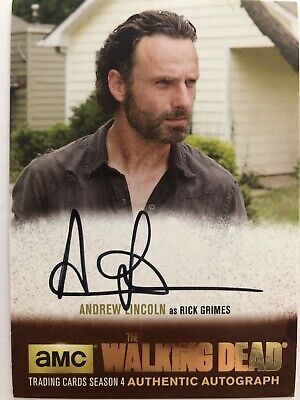 The Walking Dead Season 4 Pt 1 & Pt 2 Autograph Card Selection Base Silver Gold