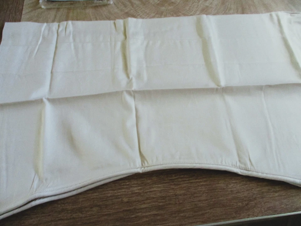 2 Aspen Twill Designables Valances in package light linen color - Image 3 of 3