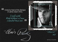 Product Image: Palau -2011- Elvis Presley Movie Series Charro Quote - Souvenir Sheet - MNH