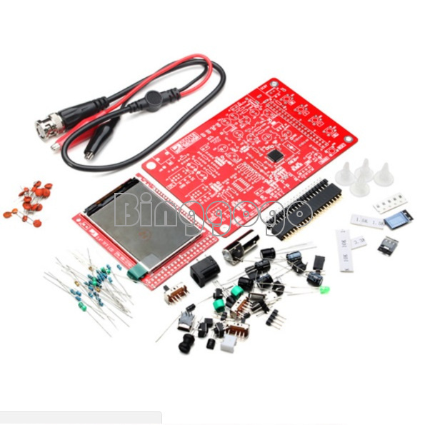 DS0138 Digital Oscilloscope DIY Kit + Probe Unsoldered STM32/200khz