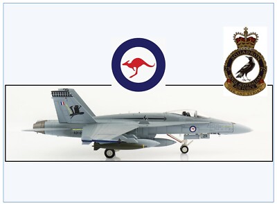 HA3573 F/A-18A Hornet RAAF 75 Squadron ''Top Hat'',Hobbymaster 1:72, NEU 07/23