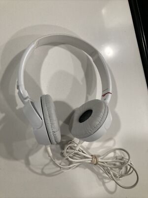SONY - ホワイト Sony MDR-ZX100 Stereo White Headphones Headsets Slim Swivel