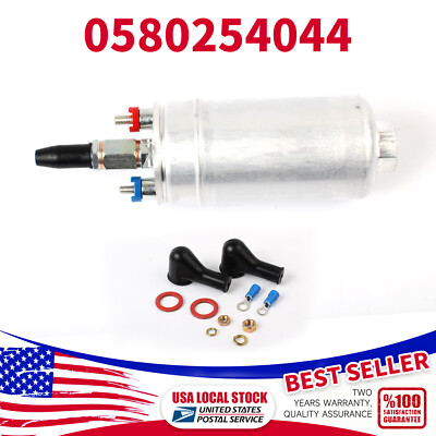 Universal 044 Racing External Fuel Booster Gas Pump Fits BOSCH 0580254044