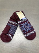 NWT Winter Ladies Knit Gloves Mittens Multicolor