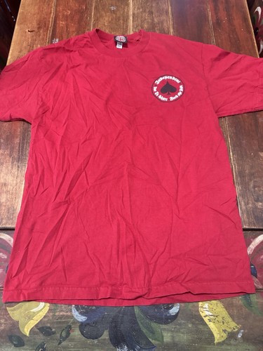 Thrasher x Independent | Oath - Mens T-Shirt | Red Size Large Skate Skater