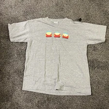 1998 Vintage South Park Cartman Stanley DeSantis T-shirt Size XL Made In USA