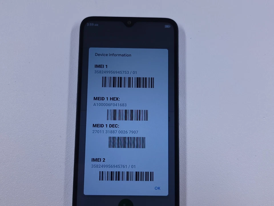 UMIDIGI A11S (MP01L) 32GB - Azul (GSM Desbloqueado) Dual SIM Smartphone - M409 Foto 3 de 4