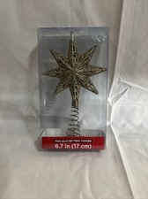 Mini Glitter Star Tree Topper