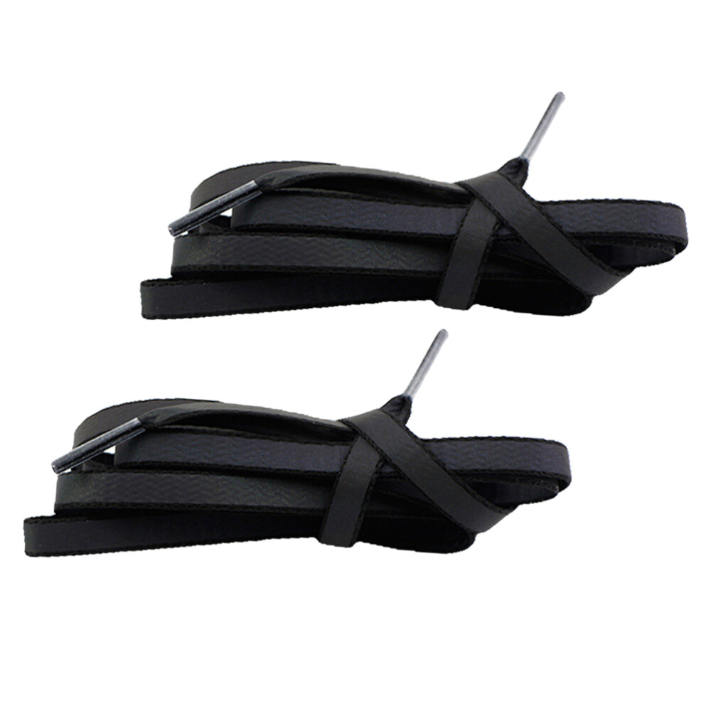 APL 2 paia lacci riflettenti lucidi cinturino creativo lacci scarpe sportive