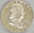 1954 Franklin Half Dollar 50C Grade PCGS PR65