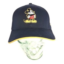 Mickey Mouse Orlando - Blue Yellow Hat Hook & Loop Back (Salesman Sample)