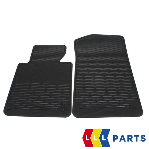 NEW GENUINE BMW 3 SERIES E46 FRONT ALL WEATHER RUBBER FLOOR MATS LHD