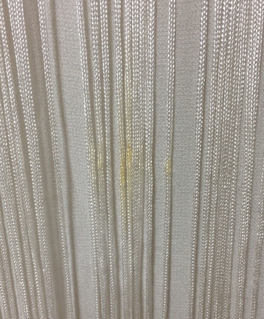 San Joy White Blouse With Fringes For Women Size Medium -