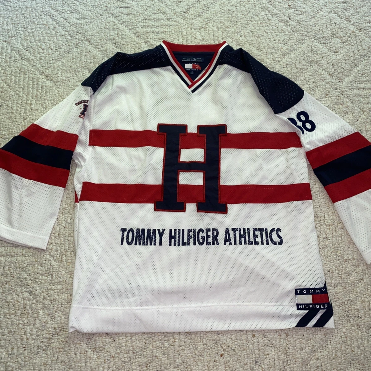 Tommy hilfiger store hockey jersey