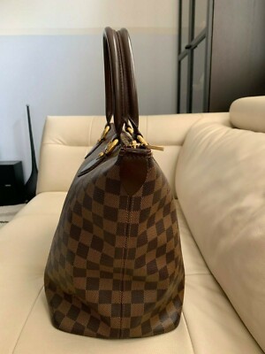 Authentic Louis Vuitton Saleya MM Damier Ebene Tote bag Shoulder