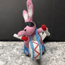 Vintage 1997 Eveready Energizer Battery Bunny Plush 7" Beanbag Toy