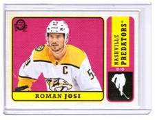 Roman Josi 2018-19 O-Pee-Chee Retro Card #91