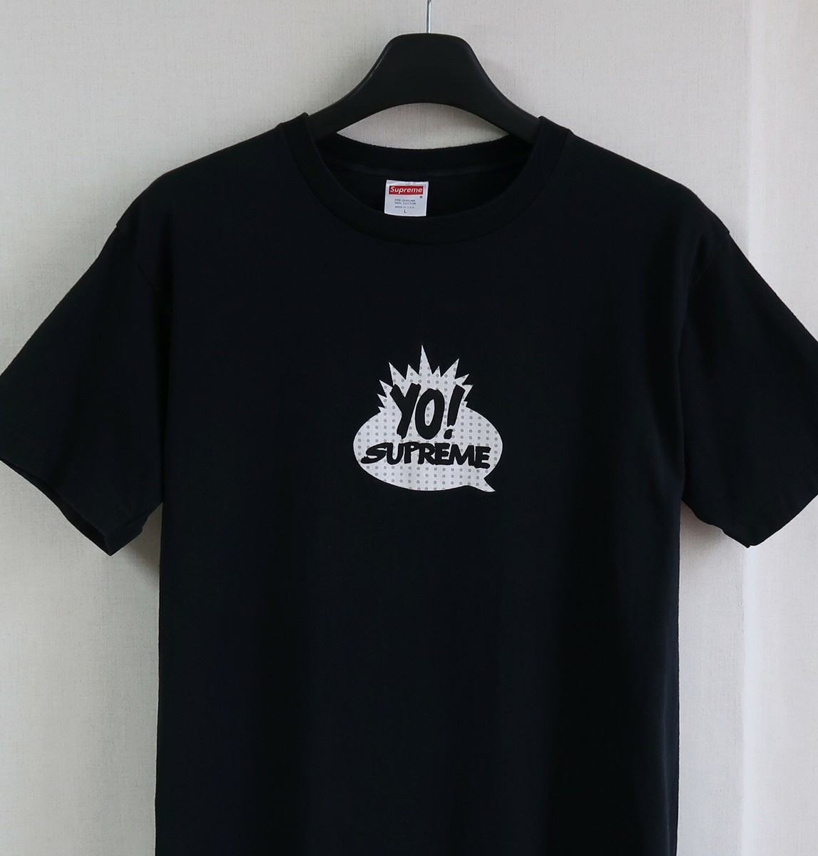 90s yo Supreme YO! MTV RAPS T Shirt 1999 Box Logo Black size L | eBay