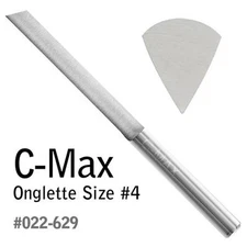 Onglette Graver #4, GRS C-MAX Tungsten Carbide, Made in the USA