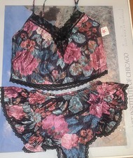 Vintage Nylon Petra Fashions Lingerie Set Medium