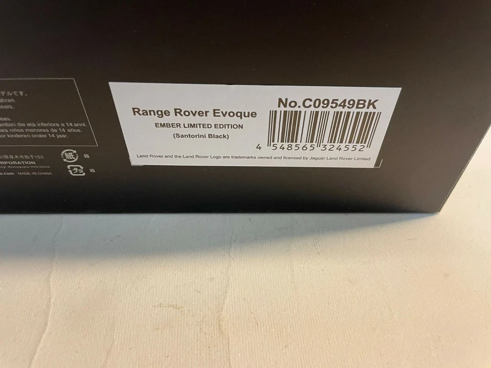 Kyosho Range Rover Evoque HSE dynamic lux Santorini black 2014 1/18 C09549BK - Immagine 3 di 3
