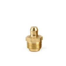 Brass Hydraulic Grease Nipple Fittings Straight, 45 & 90 Degrees
