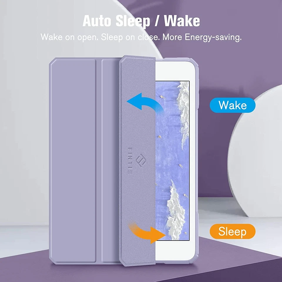 Shockproof Case for iPad Mini 5 /iPad Mini 4 Slim Stand Cover with Pencil Holder - Image 3 of 4