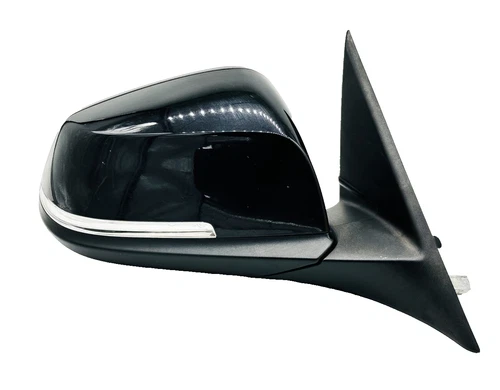 BMW 16-18 F30 F31 RIGHT PASSENGER SIDE DOOR MIRROR W/ CAMERA Black No Glass OEM