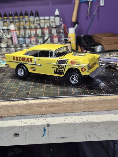 Adesivi acquascivolo Badman 55 Chevy Gasser scala 1:24 - Foto 7 di 7