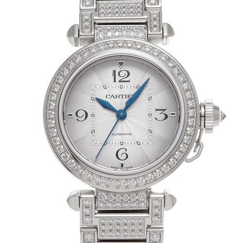 CARTIER Pasha de Cartier WJPA0014 Silver WATCH 730408