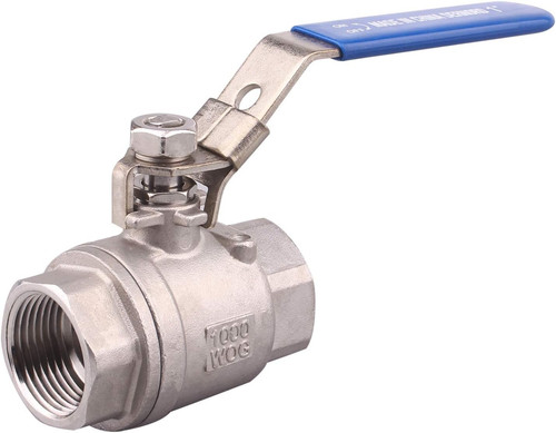 Stainless Steel 304 Ball Valve, Full Port Heavy Duty for WOG with Locking Device
